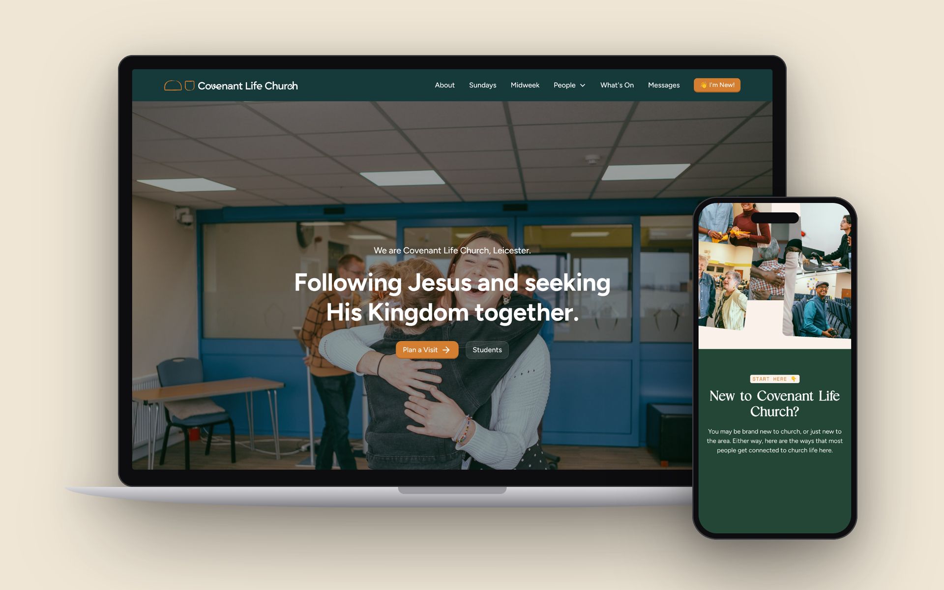 Covenant Life Church: laptop
